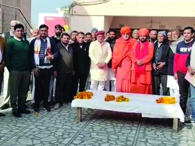 Save Khejri Rath Yatra reaches Hanumangarh | खेजड़ी बचाओ रथ यात्रा हनुमानगढ़ पहुंची: बीकानेर महापड़ाव में जुटने का संकल्प, अंधाधुंध कटाई पर रोक की मांग – Hanumangarh News