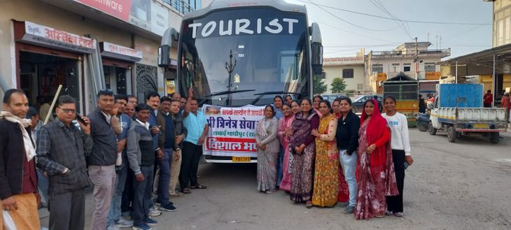 गोवर्धन जी के लिए श्रद्धालुओं का दल रवाना, कल भंडारा होगा