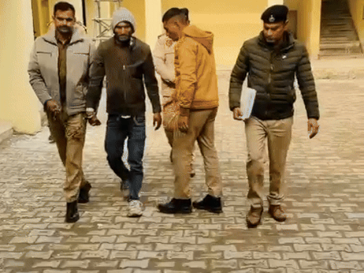 Nuh Mewat murder case Youth dies accused arrested | नूंह में राजस्थान के युवक की हत्या का आरोपी अरेस्ट: मामूली कहासुनी को लेकर हुआ था झगड़ा,मृतक 3 बच्चों का पिता – Nuh News