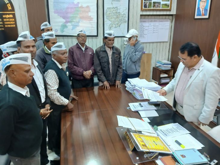 ब्यावर में सफाई शुल्क का विरोध, वापस लेने की मांग:नगर परिषद के निर्णय को जनविरोधी बताया, प्रदर्शन की चेतावनी