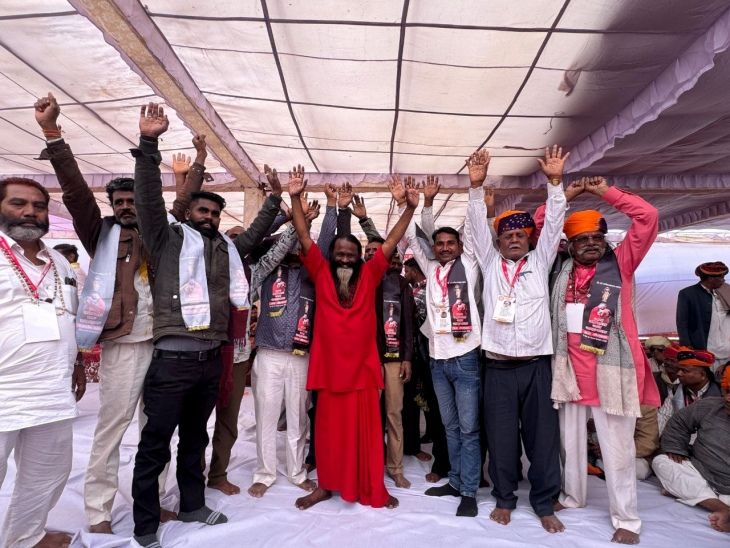 पाली में पांच हजार लोगों ने लिया नशामुक्ति का संकल्प:बोले- नशा नाश का कारण, समाज उत्थान के लिए देंगे शिक्षा पर जोर