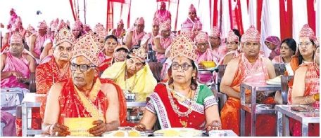 गोशाला में 500 गायों का करेंगे संरक्षण, 20 हजार फल व पौधे लगाने का संकल्प