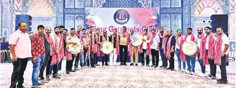 जयपुर गारमेंट क्लब; चंग धमाल   के साथ पुष्पों से खेली होली