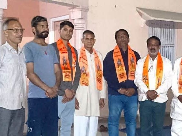 कोटपूतली में रामनवमी पर निकलेगी ध्वज यात्रा:विश्व हिंदू परिषद ने बैठक कर तैयारी पर की चर्चा, 29 मार्च को शोभायात्रा से होगी उत्सव की शुरूआत