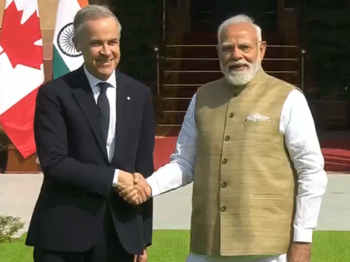 Canada PM India Visit; PM Narendra Modi Mark Carney Meeting Update