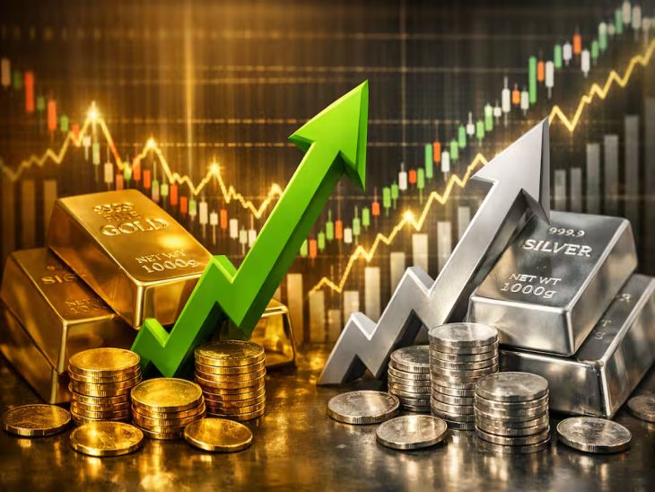 Gold is priced at Rs 1.72 lakh per 10 grams, silver at Rs 2.95 lakh per kg.